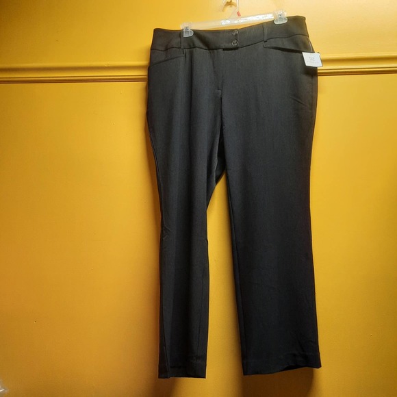 NWT Rafaella Sportswear Contour Fuller Fit Curvy Trousers 18W - Picture 1 of 10